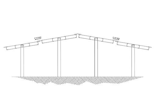 DSA Approved Structures 6 versa canopy double gable