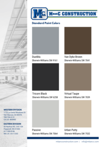 Structure Paint Color Options v.1.23.24 Carport Paint Colors
