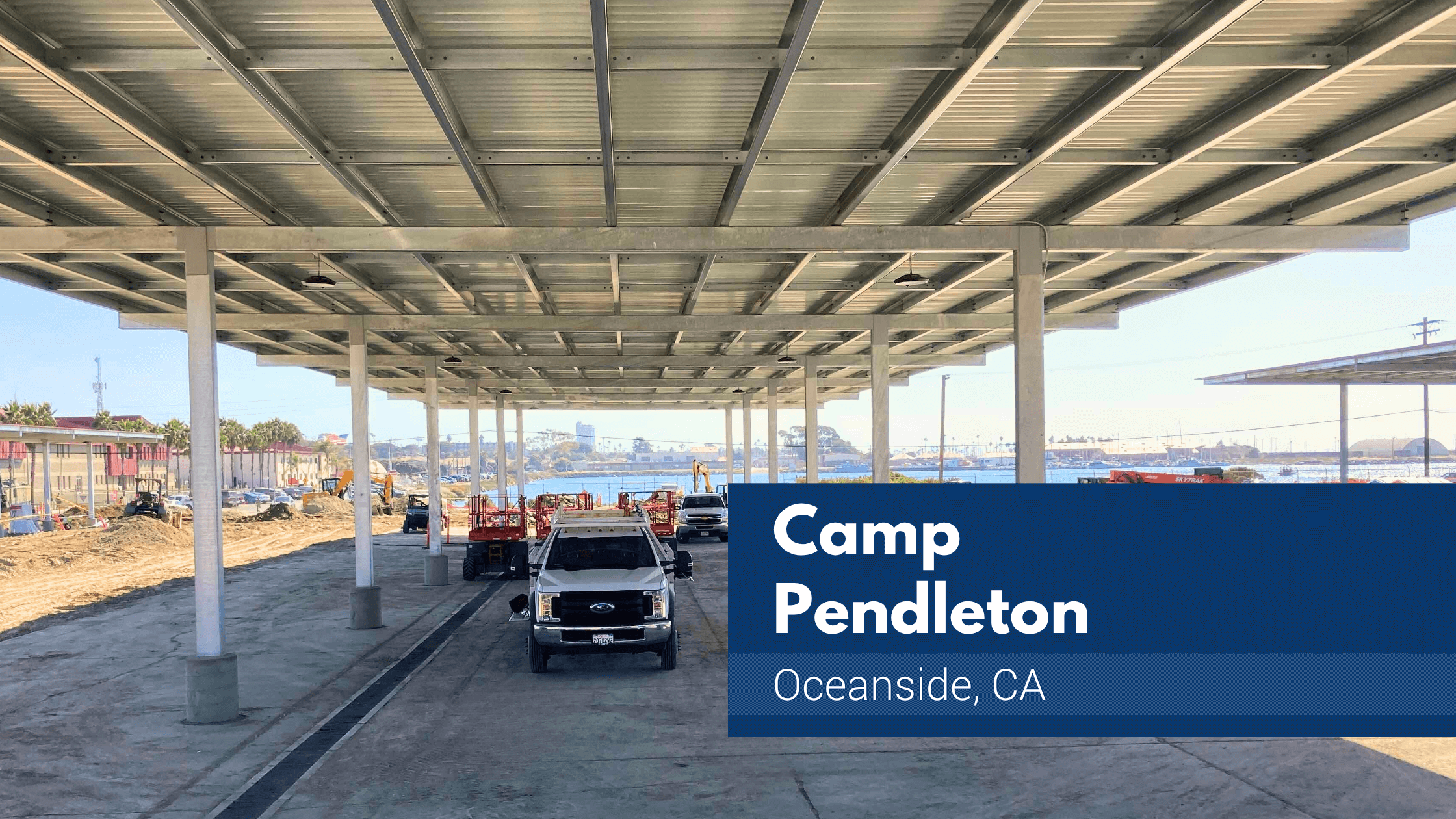 Camp Pendleton Non-Solar Shade Canopy