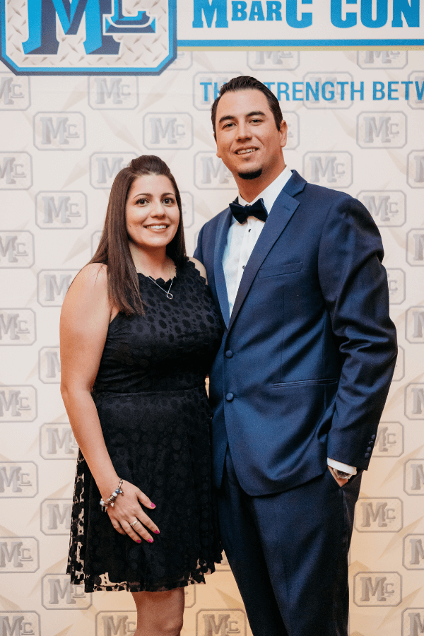Justin Bailey and Jessica Bailey